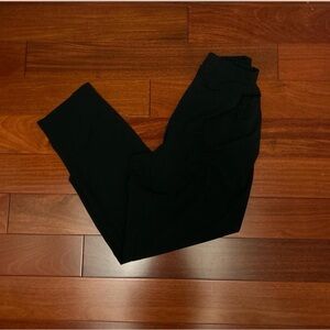 Uniqlo Black lightweight mesh breathable trousers